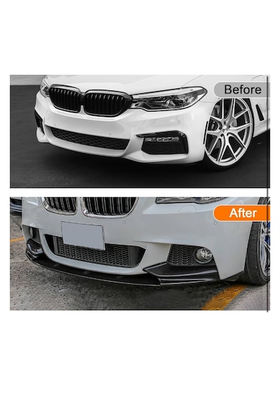 Bmw 5 Serisi F10 M Sport Ön Lip 2011-2016 İthal Pianoblack