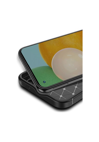 Tecno Spark 30 Pro Uyumlu Kılıf Auto Focus Karbon Kapak - Siyah