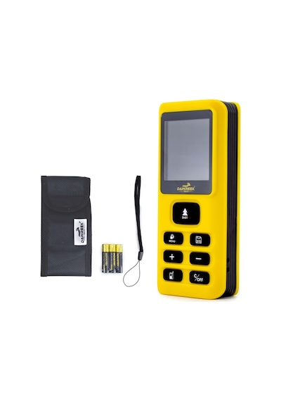 Dawreek Mesafe Ölçer E40 Yellow 80 Metre Dijital El Tipi Mesafe Ölçüm Cihazı