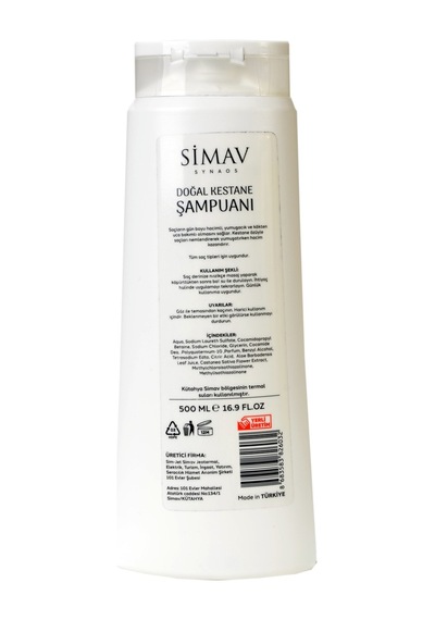 Simav Synaus Kestane Özlü ve Termal Sulu Şampuan 500 ML
