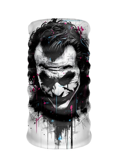 Bebo Store Extreme Outdoor Spor , Motorcu Ve Bisiklet Kullananlara Özel Desenli Buff Boyunluk Bandana Balaklava Joker-234 Diğer