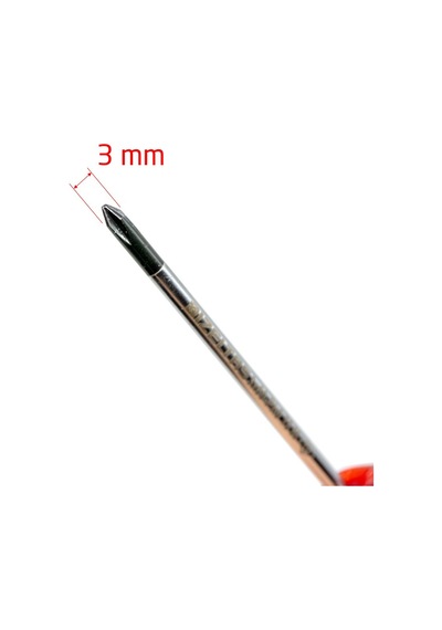 İzeltaş Kraft Seri Ph0 Yıldız Uçlu Tornavida 3x60
