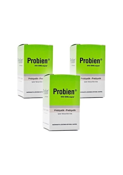 3 Kutu Probien Probiyotik Prebiyotik 30 Kapsül