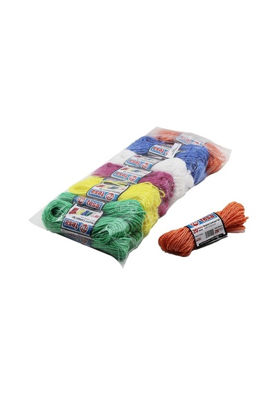 Tesa Temsan Tm-415 Naylon Plastik 20m Çamaşır İpi- 24'li Paket