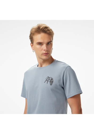 Converse Skeleton Party Erkek Mavi T-shirt10027726