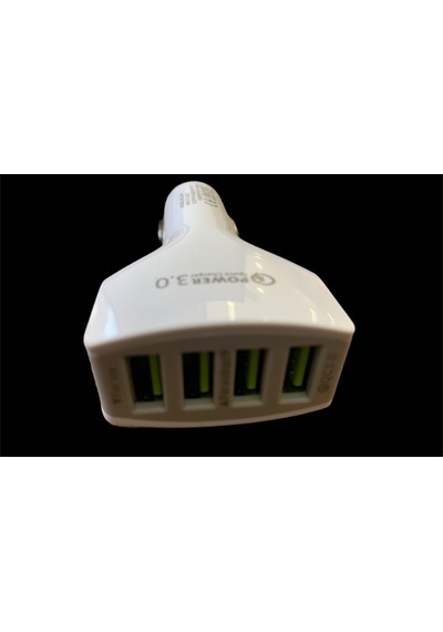 Hızlı Quick 4 Port 4 Usb Araç Oto Araba Kamyon Tır Uyumlu Çakmak