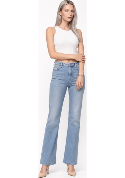 LOFT Belinda Slim Fit Kadın Pantolon Lf2043795 Q1.v1 Denim