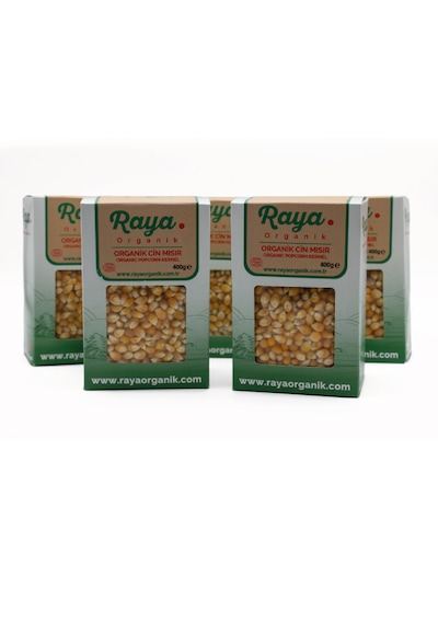 Organik Cin Mısır 5 Li Set 400 G X 5