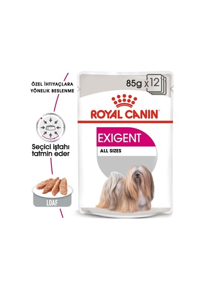 Royal Canin Ccn Exigent Pouch Seçici Yetişkin Köpek Konservesi 85 Gr