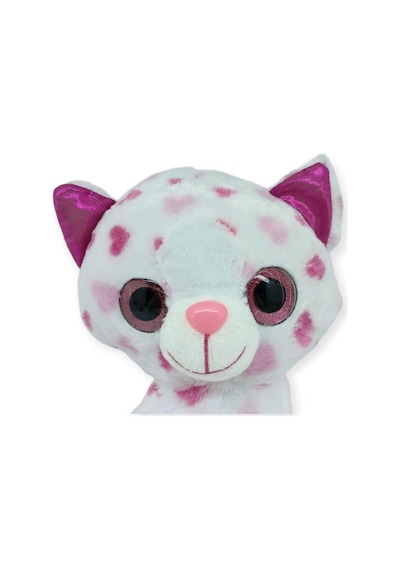 Peluş Cam Gözlü Hayvanlar 25 Cm - Kedi