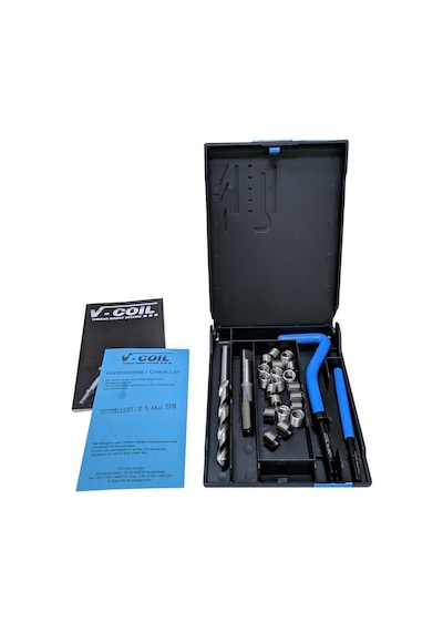 V-coil Unf 9/16"-18 Helicoil Seti Diş Tamir Takımı