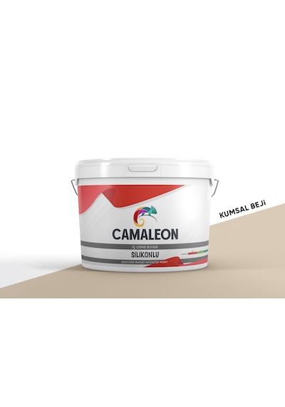 Camaleon Silinebilir İç Cephe Boyası Kumsal Beji 1 Litre