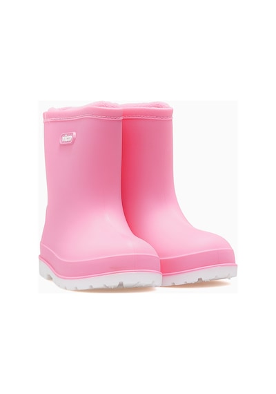 Vicco Mellow Kız Çocuk Polarlı Su Geçirmez Yağmur Çizmesi 26k 946.230 Bk Pembe