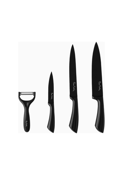 Pierre Cardin Alexa Black 4 Parça Bıçak Seti Siyah