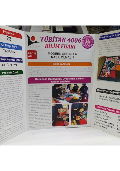 Tübitak 4006 Proje Posteri