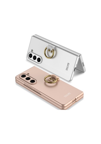Galaxy Z Flip 5 Kılıf Kıpta Yüzüklü Flip Sert Kapak