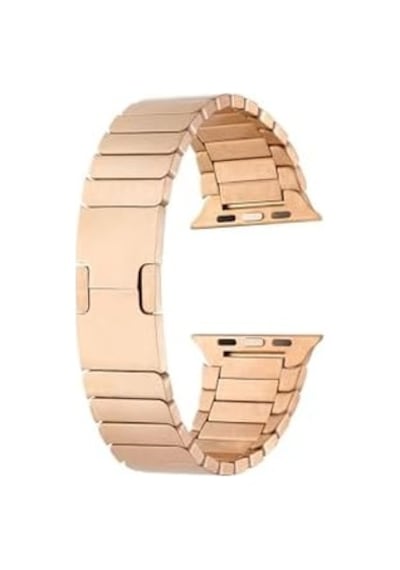 38mm İle Uyumlu Krd, 82 Metal Kordon, Rose