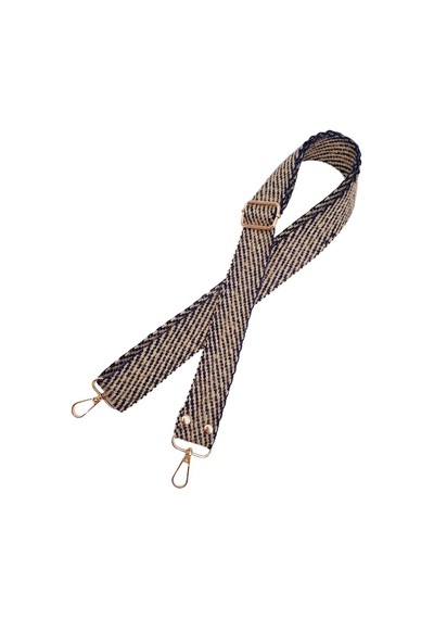 Angel Çanta Aksesuar 120x3 Cm Jüt Kolon Çanta Sapı Lacivert Renk Light Gold Metalli Angel Çanta Aksesuar 120x3 Cm Jüt Kolon Çanta Sapı Lacivert Renk Light Gold Metalli
