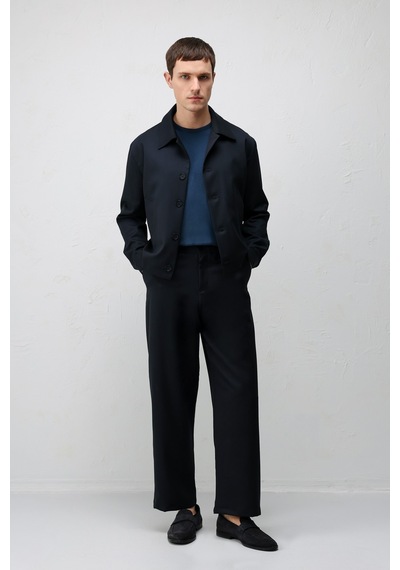 Antioch Relaxed Fit Baharlık Erkek Mont Lacivert