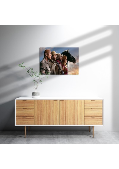 Cakasepetim Jumanji The Next Level Kahramanlar Profil Ahşap Mdf Tablo