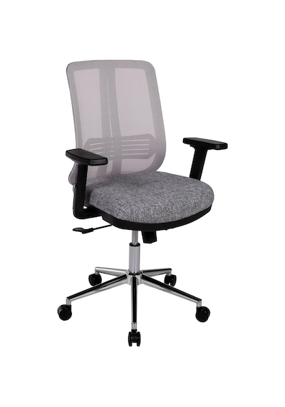 Ofisbazaar Up Fileli Çalışma Koltuğu Ergonomik Şef Ve Toplantı Koltuğu Gri Gri