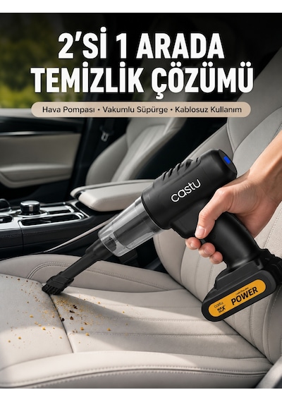 Araç Sügergesi Ve Araç Pompası Sarı