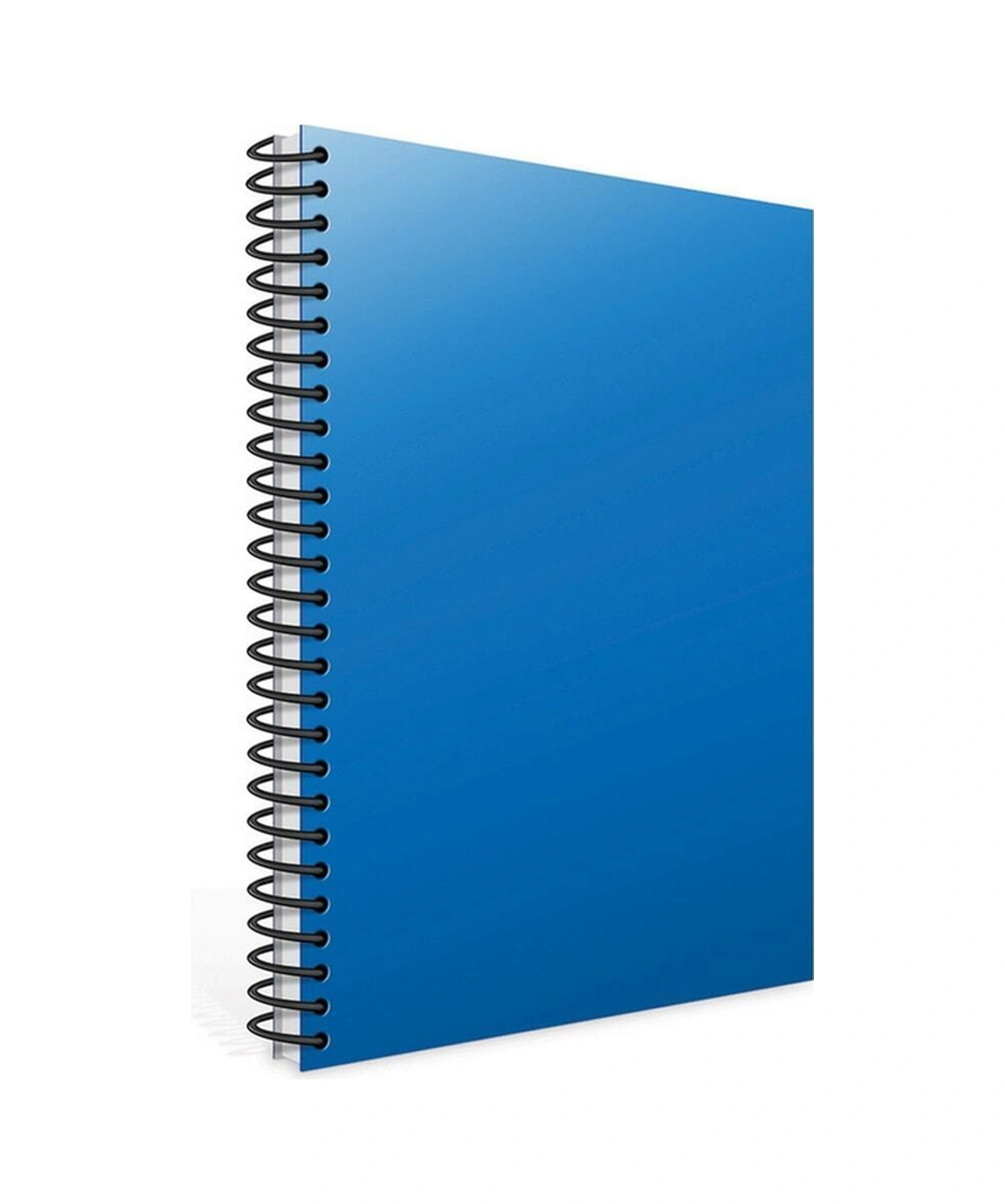 Chromo A5 60 Yaprak Plastik Kapak Spiralli Defter 2314 Kareli Mavi Mavi