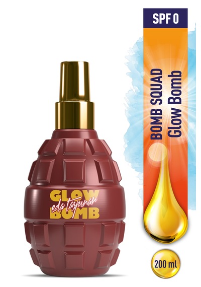 Glow Bomb Glitter Bronzing Bomb Işıltılı Bronzlaştırıcı Güneş Yağ Işıltılı 200 Ml