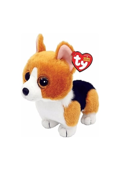 Ty Beanie Babies Peluş Corgi Köpek Colin 15 Cm