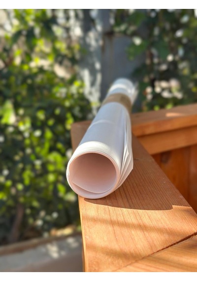 Laminasyonlu Silikonlu Oto Paspas Kağıdı 35x50 Suya Ve Neme Dayanıklı 4 Adet Beyaz