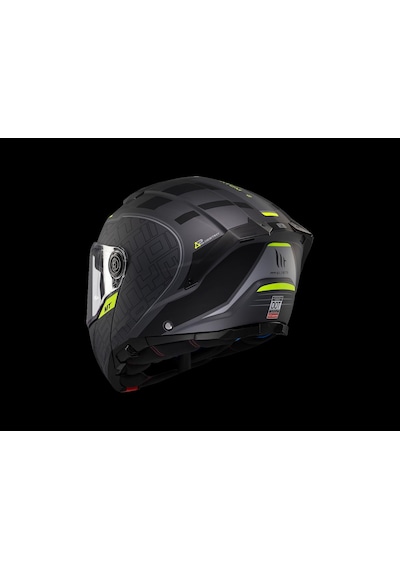 Mt Helmets Atom 2 Destıny C2 Çene Açılır Kask Mat Füme Siyah