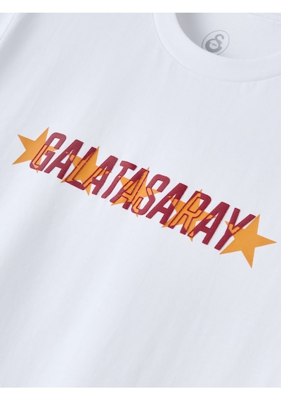 Gsstore Galatasaray Erkek T-shirt E261042 Beyaz