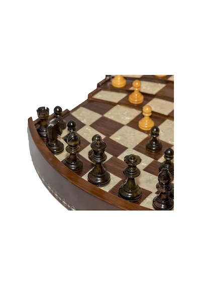 Arena 3d Satranç Tablası - Ceviz