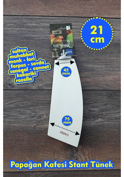 Venty 21 cm Stand Papağan Tüneği | Sultan, Senegal, Lori, Monk, Konur, Muhabbet, Forpus, Cennet - V881