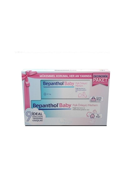 Bepanthol Baby Pişik Önleyici Bakım Kremi 100 G + 50 G Ekomomik Paket