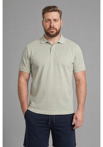 Defacto %100 Pamuk Polo Tişört H1650ax26spgn1255 Yeşil-gn1255