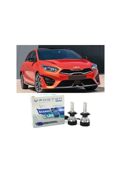 Kia Ceed Kısa Far Ampulü H7 Access Yeni Seri Beyaz 2018-2024