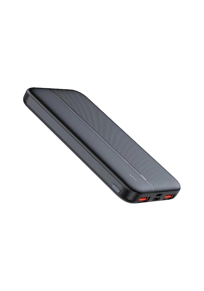 Dexim Dc01 10.000 Mah Superslim Led Işıklı Powerbank - Siyah siyah