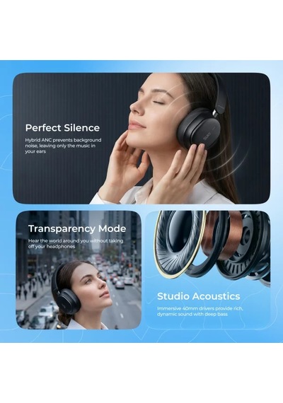 Proove Solo Bluetooth 6.0 Kulak Üstü Kulaklık