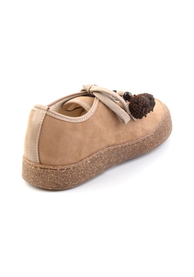 Bambi Vizon Süet Kadın Sneaker K01646000472