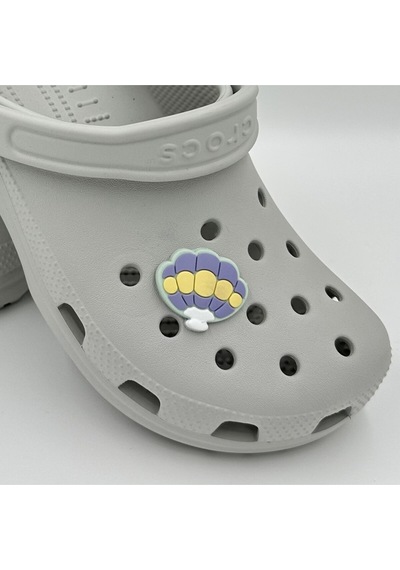 Crocs Terlik Süsü Ve Aksesuarı , Çanta Süsü Jibbitz Deniz Kabuğu Midye 05 Görsel Figür Aksesuar Sarı-mint-lila Crocs Terlik Süsü Ve Aksesuarı , Çanta Süsü Jibbitz Deniz Kabuğu Midye 05 Görsel Figür Aksesuar Sarı-mint-lila
