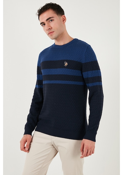 U.S. Polo Assn. U.s. Polo Assn Erkek Kazak G081sz0tk2235801 Lacivert Lacivert