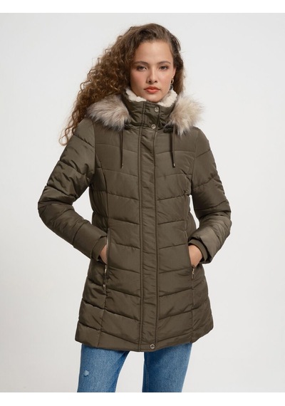 LOFT Regular Fit Kadın Mont Lf2033576 Q1.v1 Haki