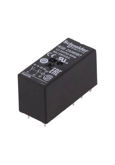 Schneider 2 Kutuplu 24v Ac 8a 8 Pinli Role