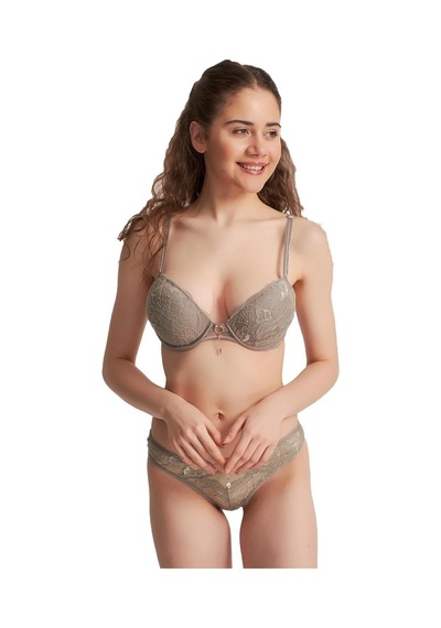 Le Jardin Kadın Vizon Push Up Dantelli Taşlı Sütyen Takım Yeni Sezon Vizon - 29920115 Vizon - 29920115 Vizon Le Jardin Kadın Vizon Push Up Dantelli Taşlı Sütyen Takım Yeni Sezon Vizon - 29920115 Vizon - 29920115 Vizon