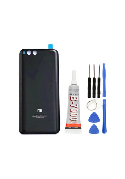 Xiaomi Mi Note 3 Siyah Arka Kapak Batarya Kapağı Pil Kapağı Yapışkan Ve Sökme Aparatıyla Beraber Full Set Siyah