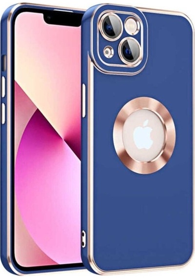 Apple Uyumlu iPhone 14 Plus Kılıf Zore Kongo Kapak Lacivert