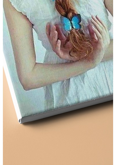 Webstyle Sayılarla Boyama Seti Kasnaklı Yedi Kelebek 50x65 Cm