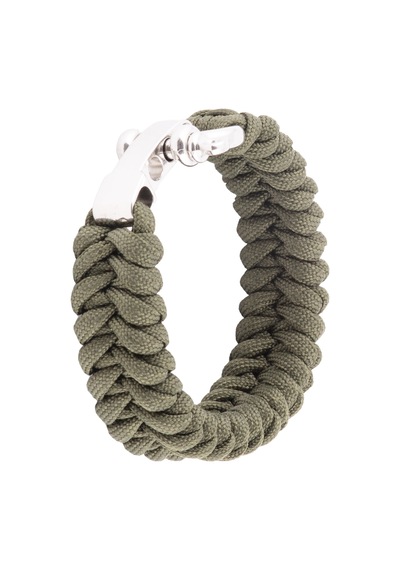 Survival Outdoor Paracord Bileklik 3 Kademeli Krom Kilit Çok Renkli
