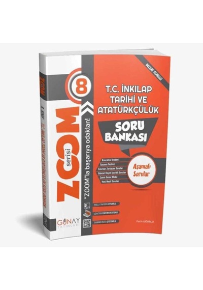 8. Sınıf Inkılap Tarihi ve Atatürkçülük Zoom Soru Bankası Günay
